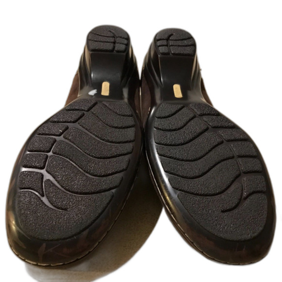 Softspots Dark Brown Suede Loafers - Picture 12 of 12